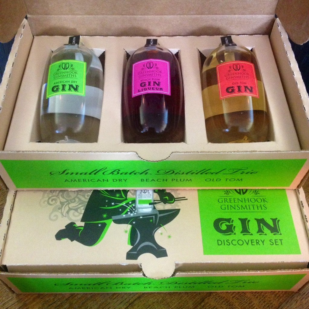Greenhook Ginsmiths Gin Discovery Set Gift Pack | Free Shipping on orders $400+