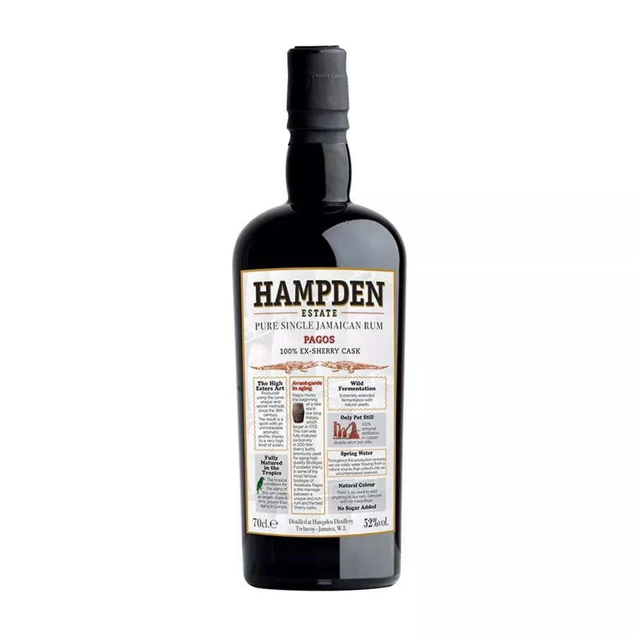 Hampden Estate Pagos Old Single Jamaican Rum | Free Shipping on orders $400+