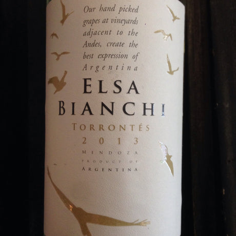 Valentin Bianchi Elsa Bianchi Mendoza Torrontes - De Wine Spot | DWS - Drams/Whiskey, Wines, Sake