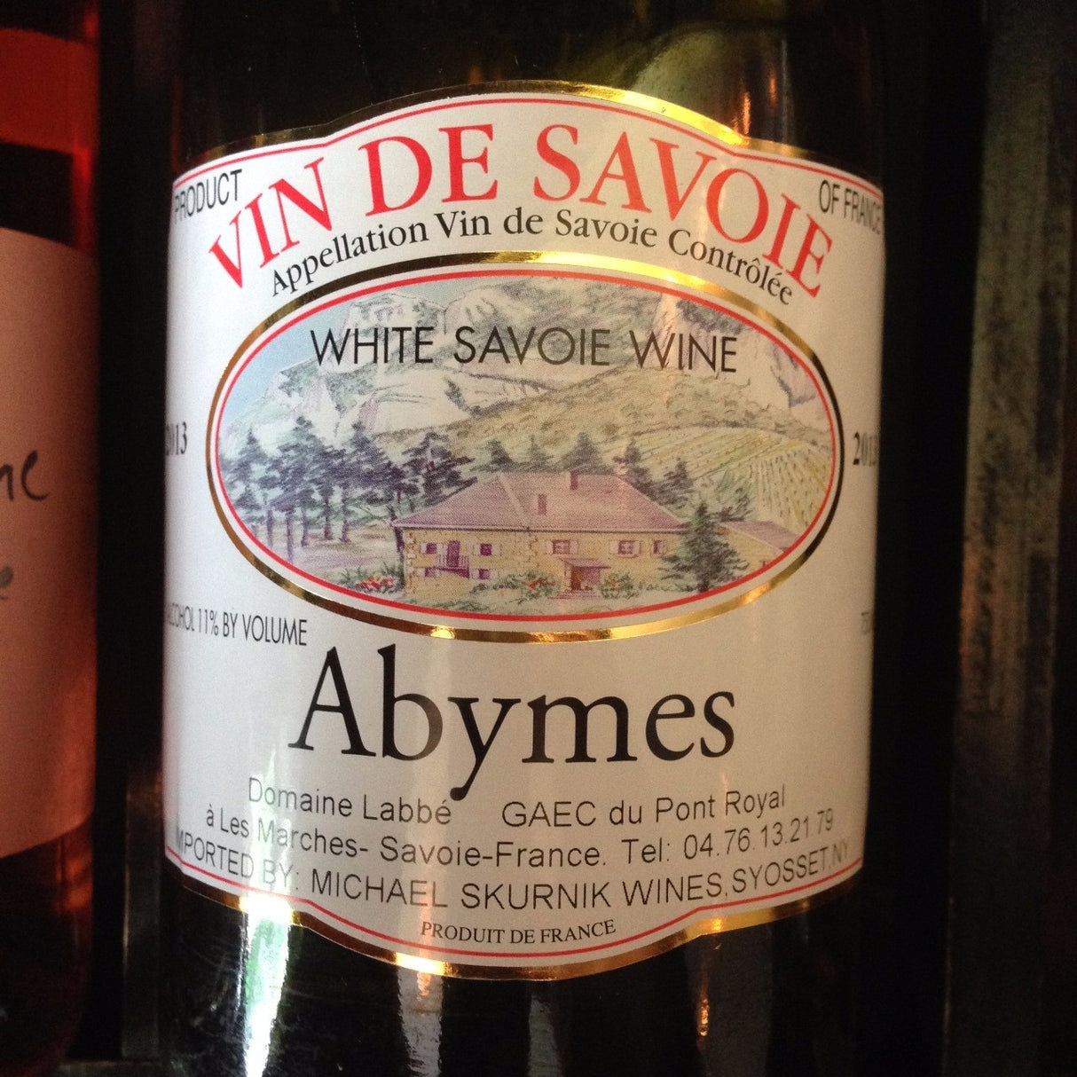 Domaine Labbe Vin de Savoie Abymes Jacquere | Free Shipping on orders $400+