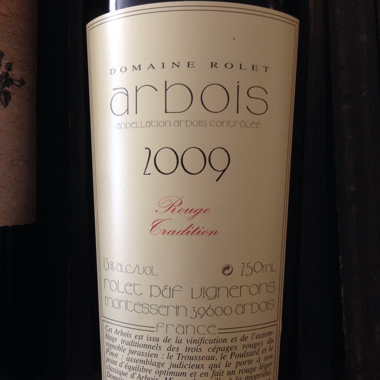 Domaine Rolet Rouge Tradition Arbois Poulsard Trousseau | Free Shipping on orders $400+