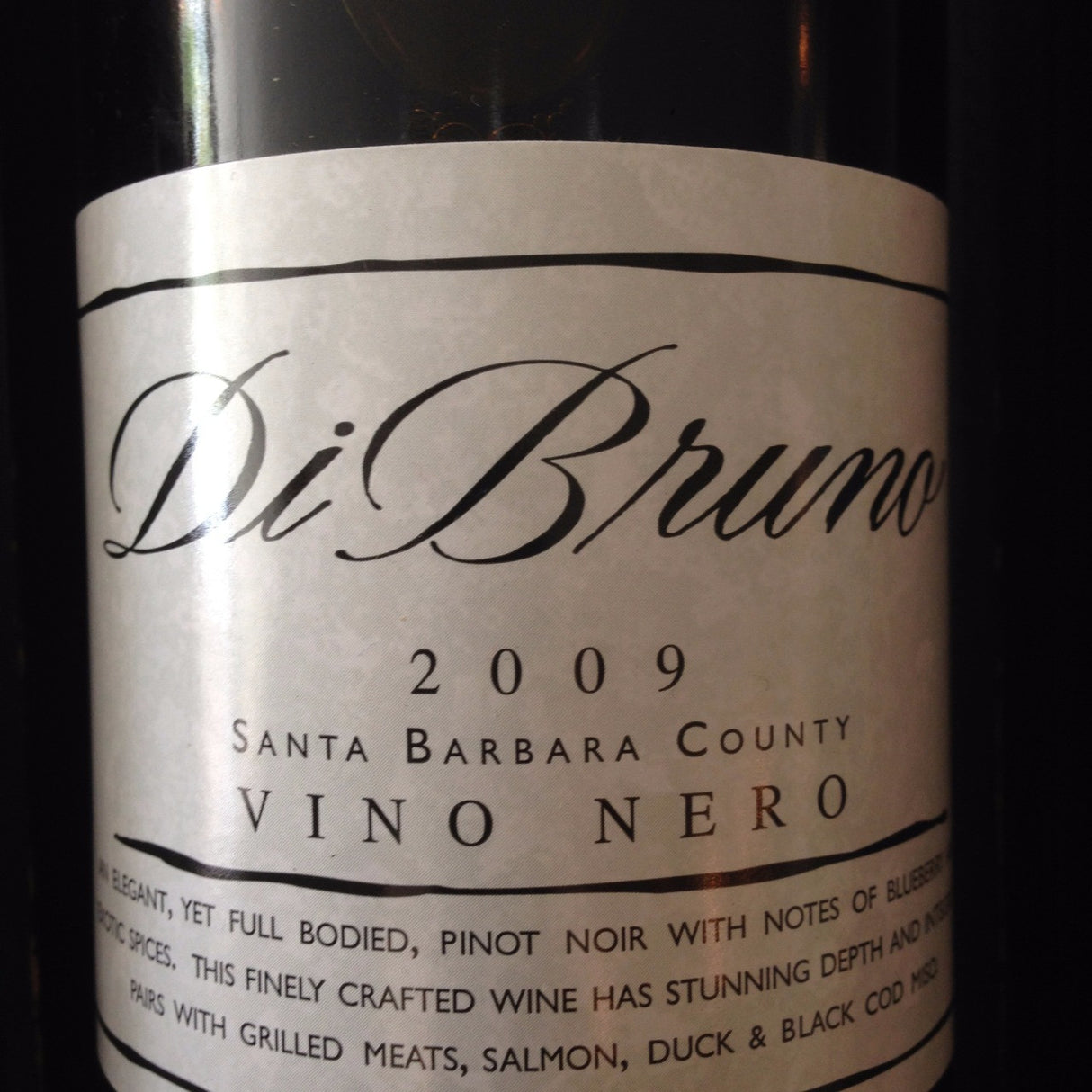 Di Bruno Vino Nero Pinot Noir - De Wine Spot | DWS - Drams/Whiskey, Wines, Sake