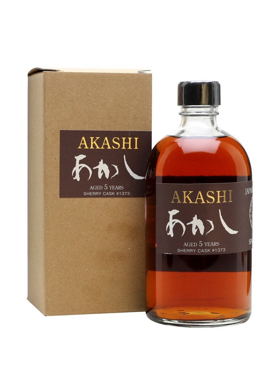 Akashi 5 Years Sherry Cask Single Malt Whisky | Free Shipping on orders $400+