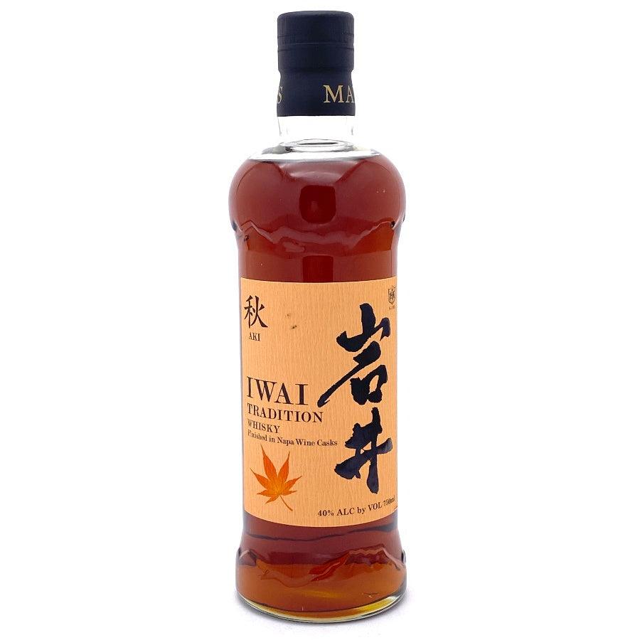 Iwai Tradition Whisky "Aki" Finished in Napa Wine Casks | Free Shipping on orders $400+
