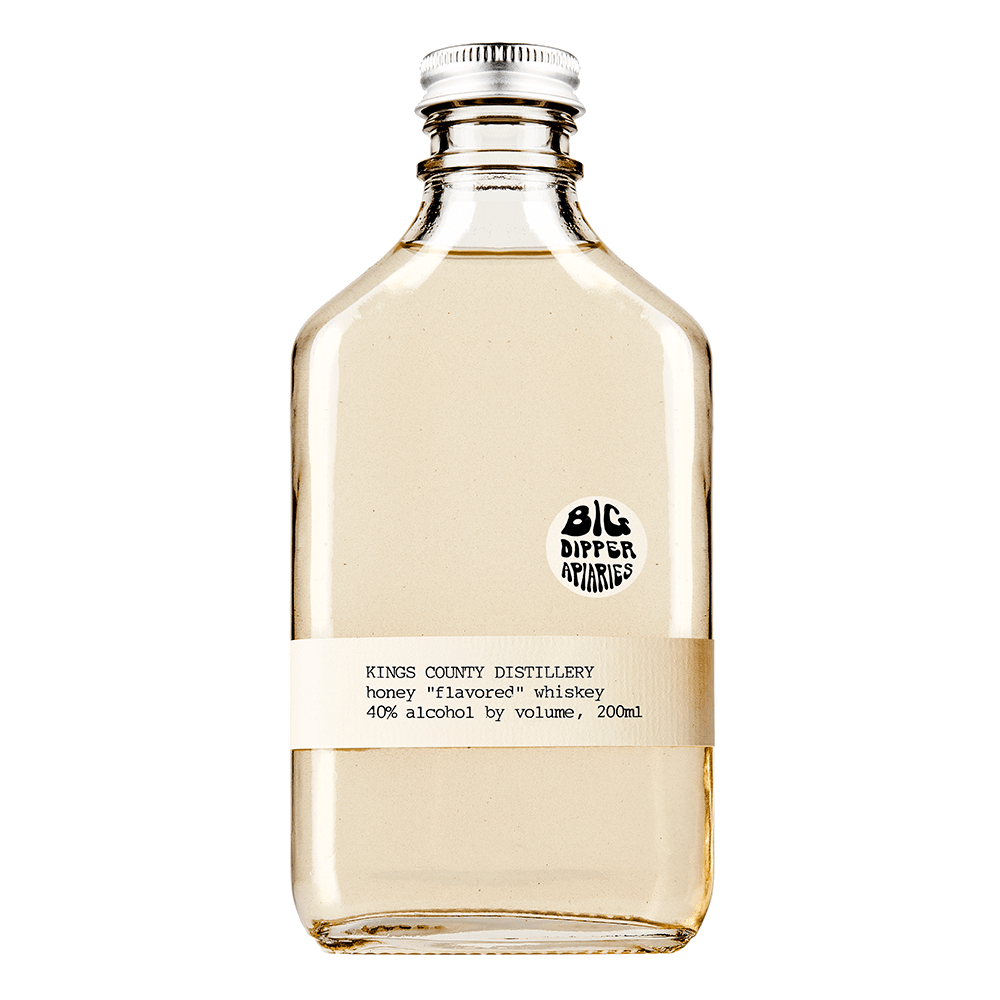 Kings County Distillery Big Dipper Apiaries Honey "Flavored" Moonshine Whiskey | Free Shipping on orders $400+