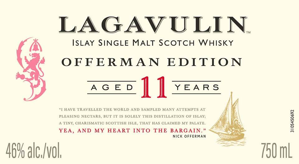 Lagavulin 11 Years Offerman Edition Islay Single Malt Scotch Whisky | Free Shipping on orders $400+