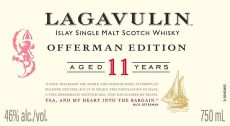 Lagavulin 11 Years Offerman Edition Islay Single Malt Scotch Whisky - De Wine Spot | DWS - Drams/Whiskey, Wines, Sake