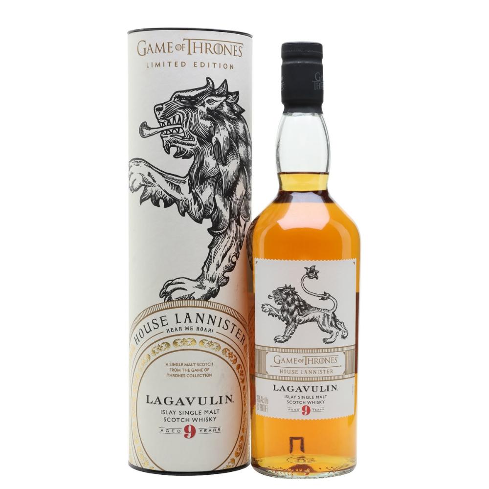 Game Of Thrones "House Lannister" Lagavulin 9-Year-Old Islay Single Malt Scotch Whisky | Free Shipping on orders $400+