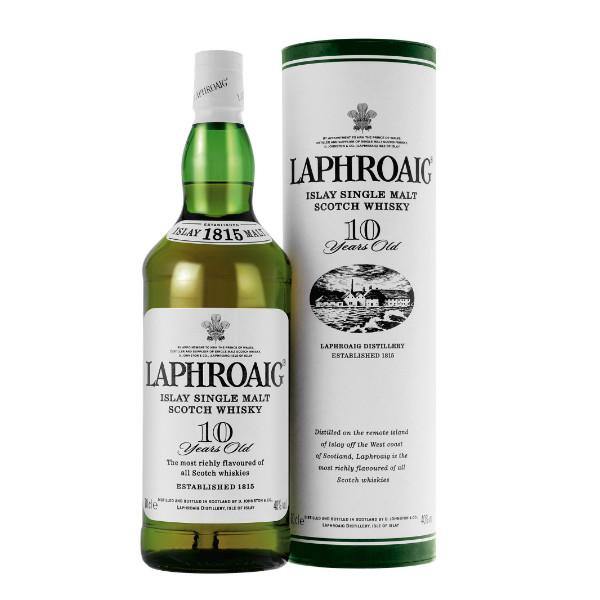 Laphroaig 10 Year Old Scotch Whisky | Free Shipping on orders $400+