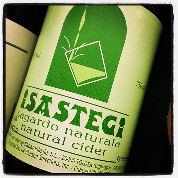 Isastegi Sagardo Natural Apple Cider | Free Shipping on orders $400+