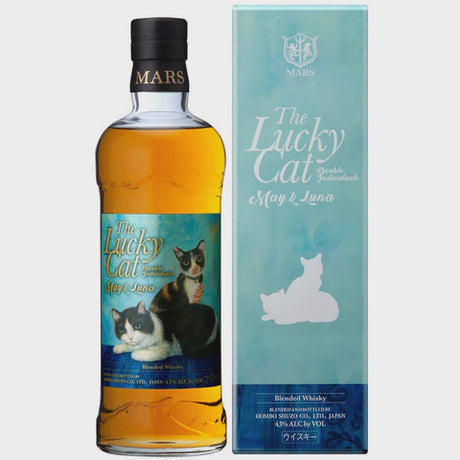 Mars Shinshu Distillery "The Lucky Cat Double Individuals May & Luna" Blended Whisky - De Wine Spot | DWS - Drams/Whiskey, Wines, Sake