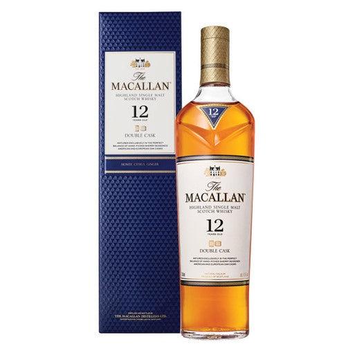 Macallan 12 Years Double Cask Highland Single Malt Scotch Whisky | Free Shipping on orders $400+