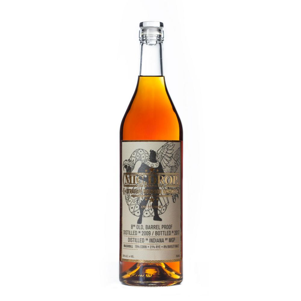 MIC.DROP. 8 Year Old Barrel Proof Straight Bourbon Whiskey | Free Shipping on orders $400+