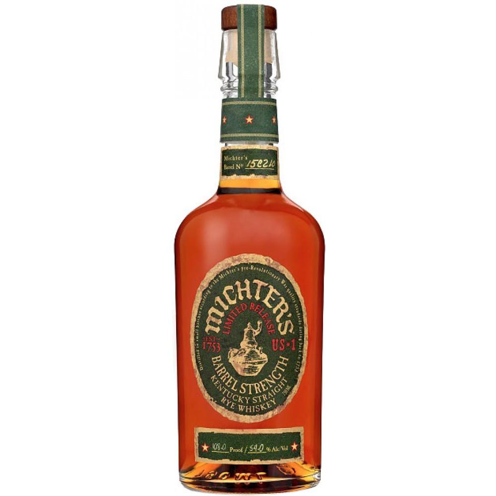 Michter's Barrel Strength Kentucky Straight Rye Whiskey | Free Shipping on orders $400+