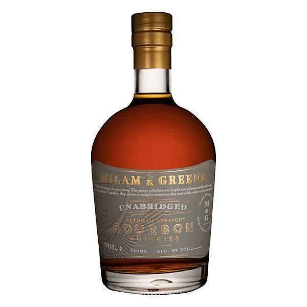 Milam & Greene Unabridged A Blend of Straight Bourbon Whiskies | Free Shipping on orders $400+