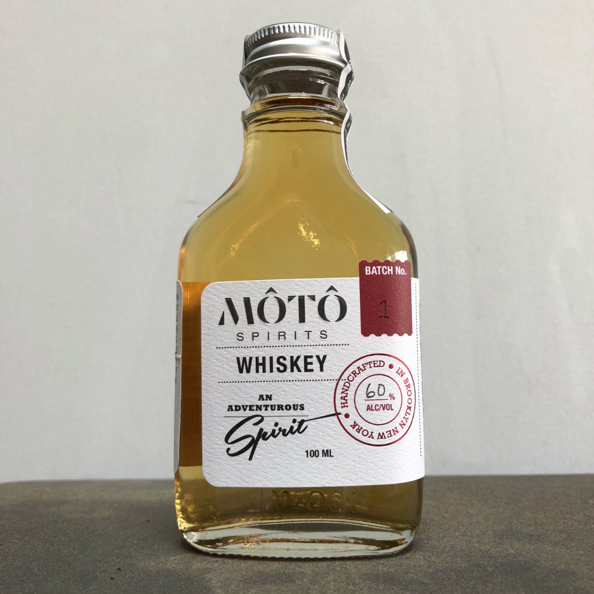 Moto Spirits Rice Whiskey Barrel Proof Strength | Free Shipping on orders $400+