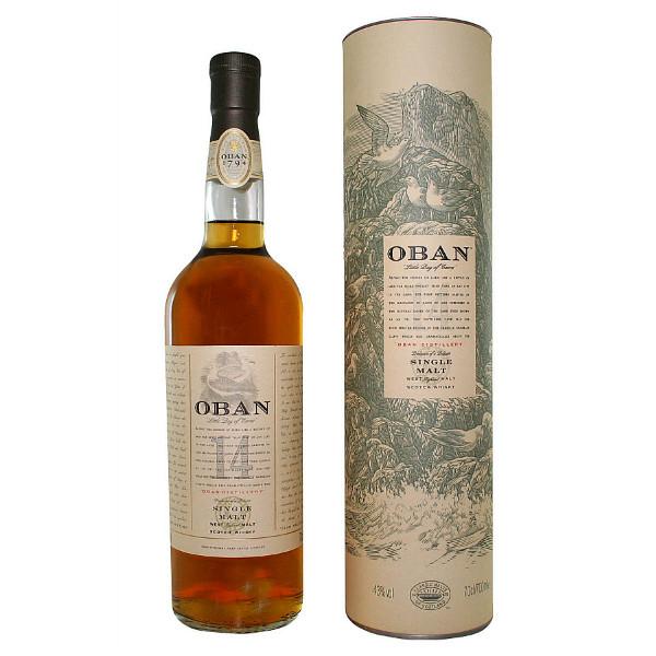 Oban 14 Years Old Single Malt Scotch Whisky | Free Shipping on orders $400+