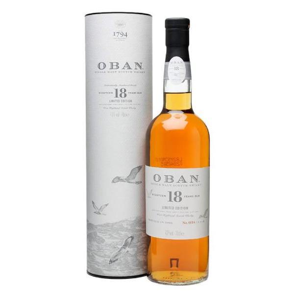 Oban 18 Years Limited Edition Single Malt Scotch Whisky | Free Shipping on orders $400+