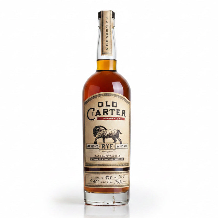 Old Carter Straight Rye Whiskey | Free Shipping on orders $400+