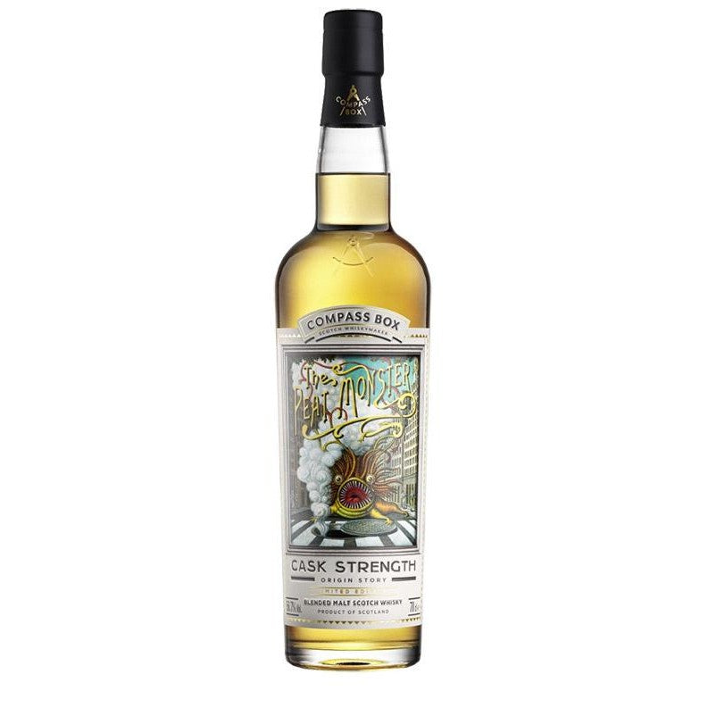 Compass Box The Peat Monster Cask Strength Blended Malt Scotch Whisky | Free Shipping on orders $400+