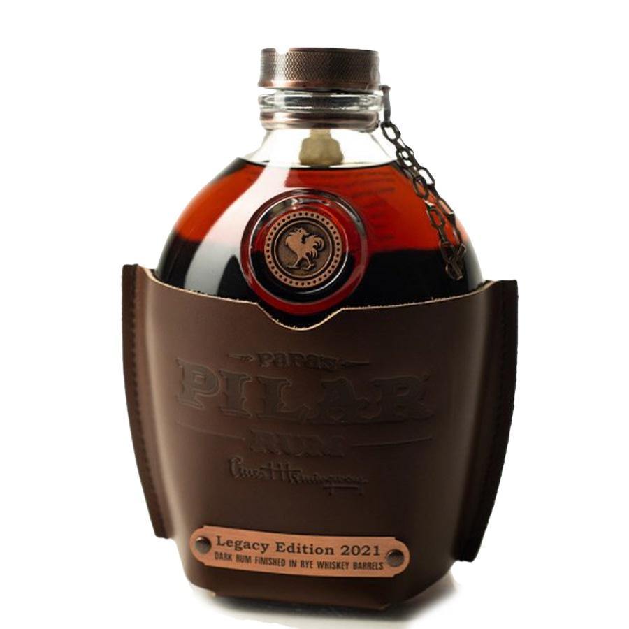 Papas Pilar Legacy Edition 2021 Dark Rum Finish in Rye Whiskey Barrels | Free Shipping on orders $400+