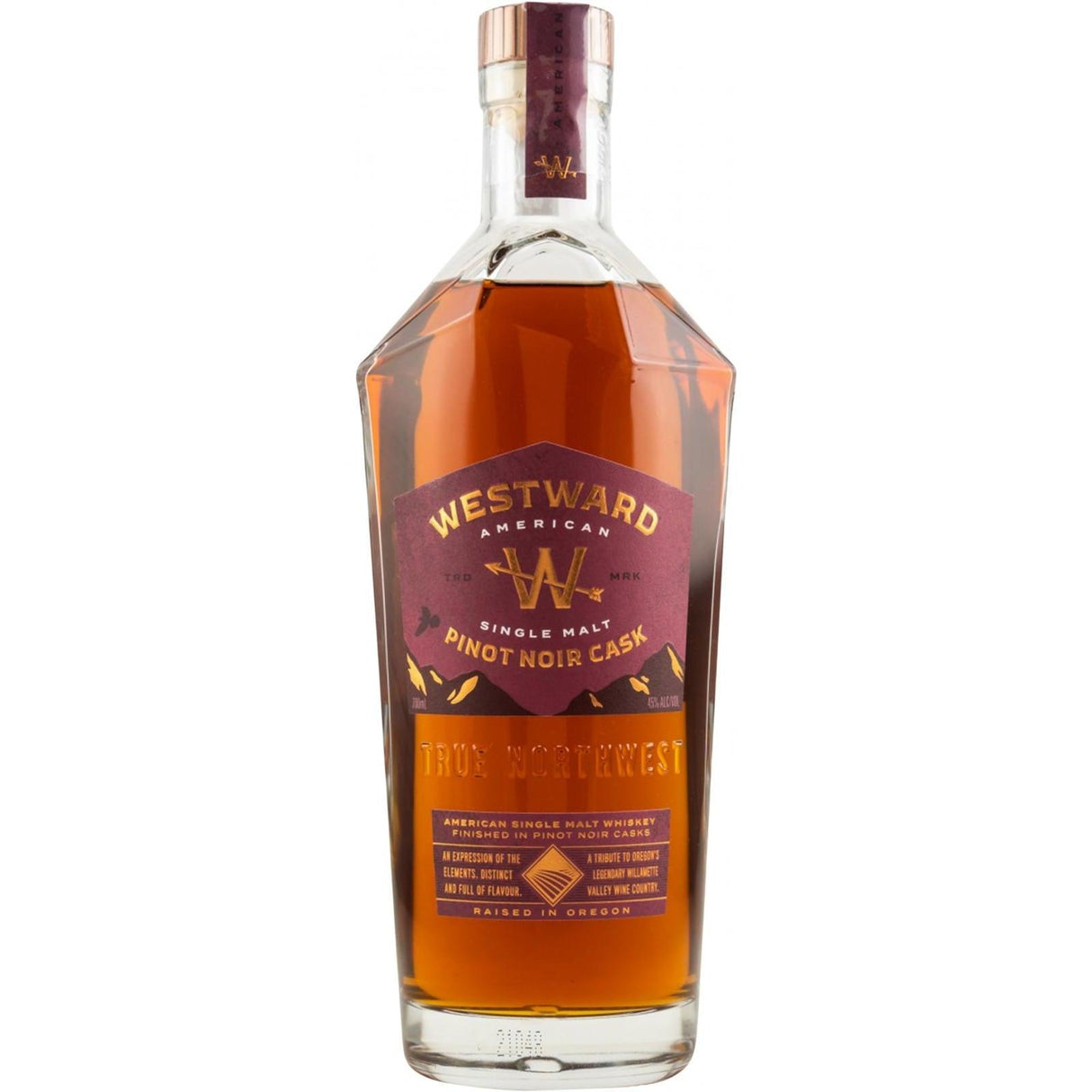Westward American Single Malt Pinot Noir Cask Finish | Free Shipping on orders $400+