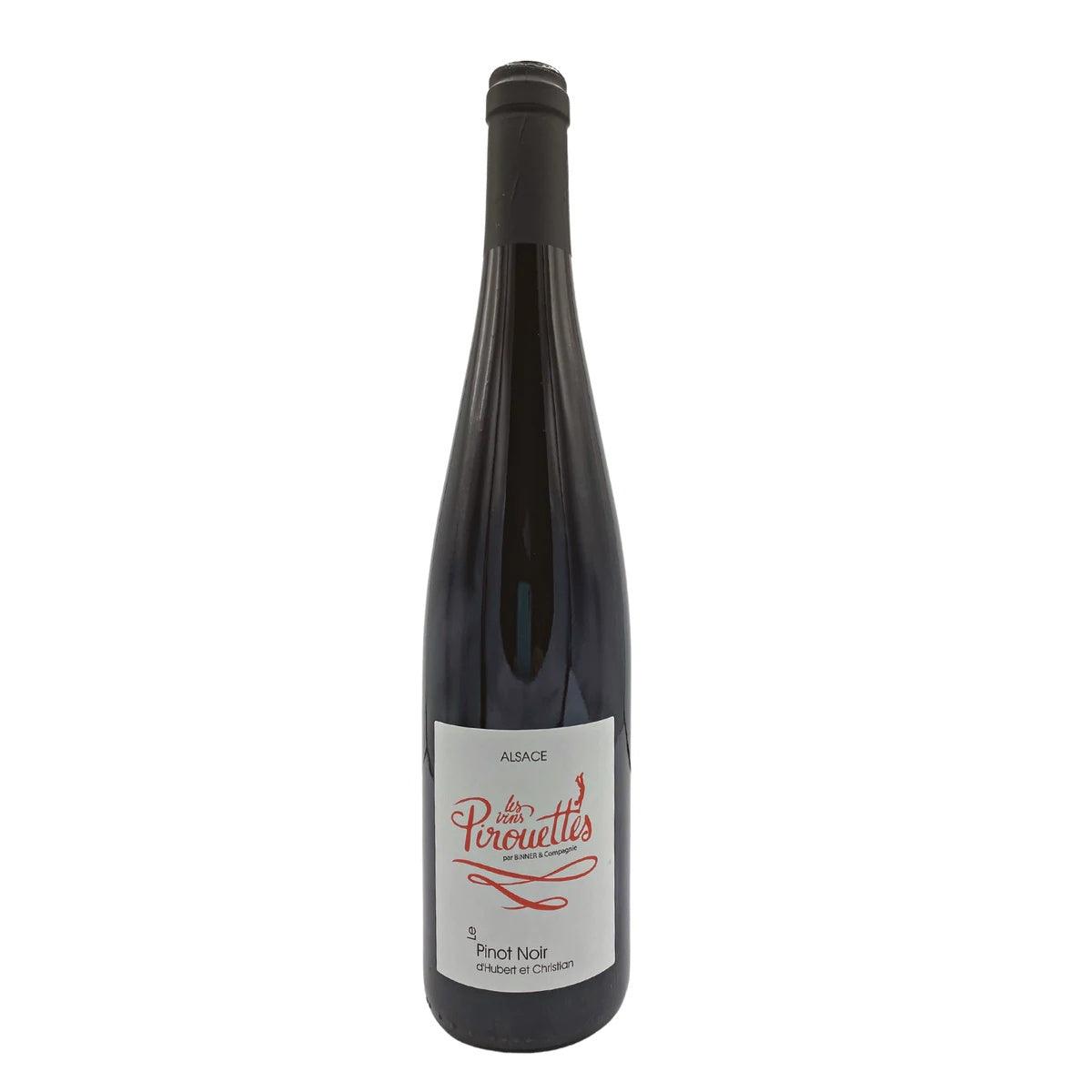 Les Vins Pirouettes by Binner & Compagnie Alsace Pinot Noir d'Hubert et Christian | Free Shipping on orders $400+