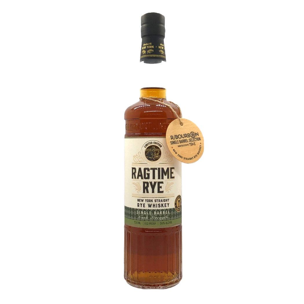 Ragtime Rye "R/Bourbon" Single Barrel Cask Strength New York Straight Rye Whiskey | Free Shipping on orders $400+