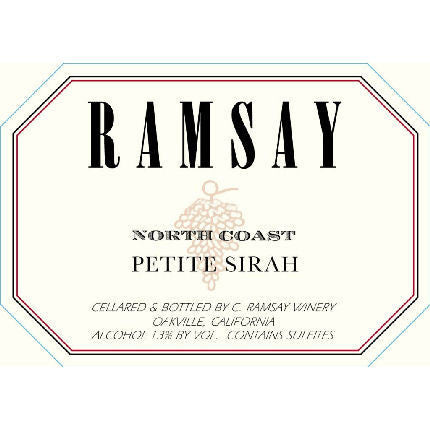 Ramsay North Coast Petite Sirah | Free Shipping on orders $400+