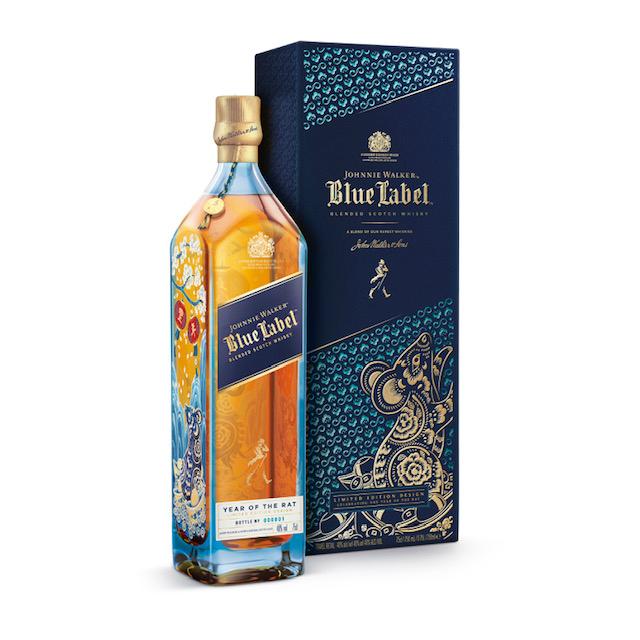 Johnnie Walker Blue Label Year of The Rat Limited Edition Blended Scotch Whisky | Free Shipping on orders $400+