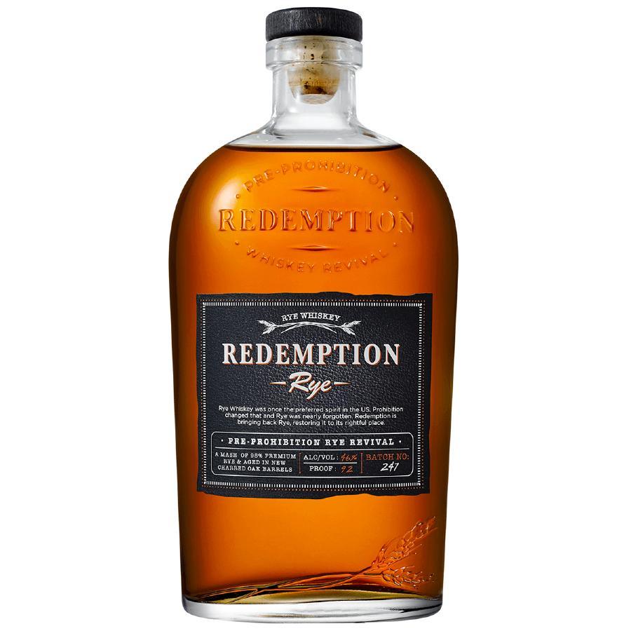 Redemption Rye Whiskey | Free Shipping on orders $400+