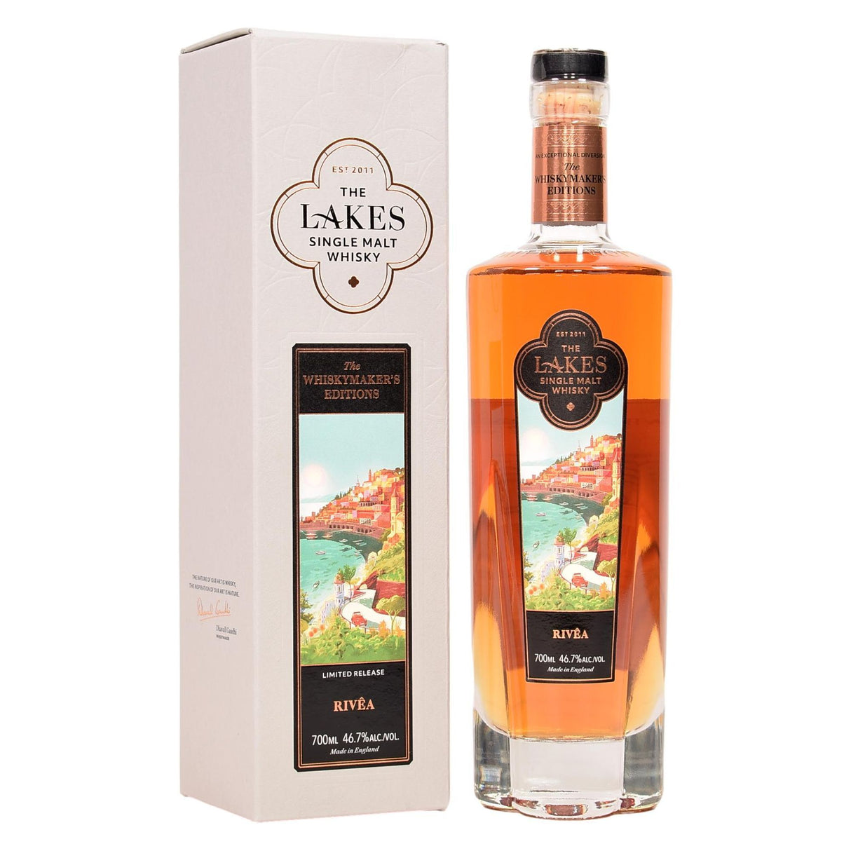 The Lakes Distillery Whiskymaker's Editions Rivea Single Malt Whisky | Free Shipping on orders $400+