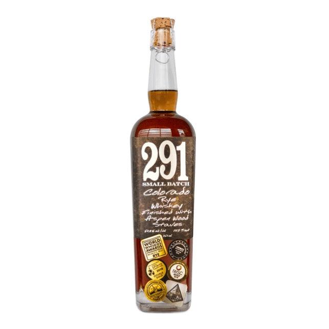 291 Colorado Small Batch Rye Whiskey | Free Shipping on orders $400+