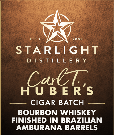 Starlight Cigar Batch Bourbon Whiskey Finished in Brazilian Amburana Barrels | Free Shipping on orders $400+
