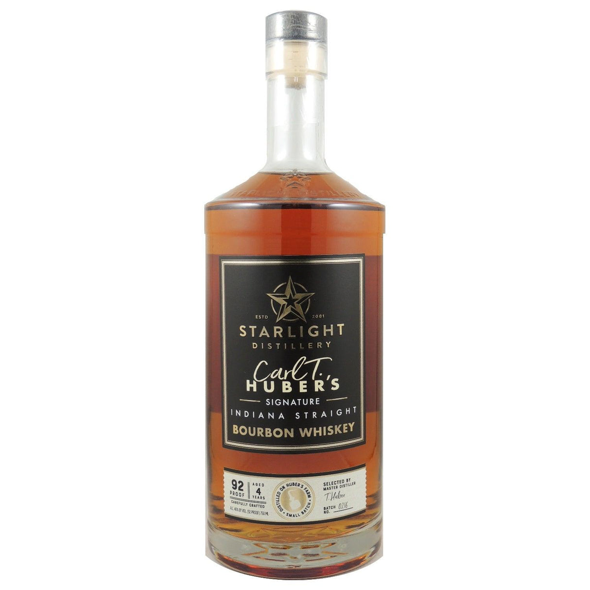 Starlight Distillery Carl T. Bourbon Whiskey | Free Shipping on orders $400+