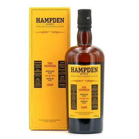 Hampden  Estate "The Younger" 5 Years LROK Pure Single Jamaica Rum - De Wine Spot | DWS - Drams/Whiskey, Wines, Sake