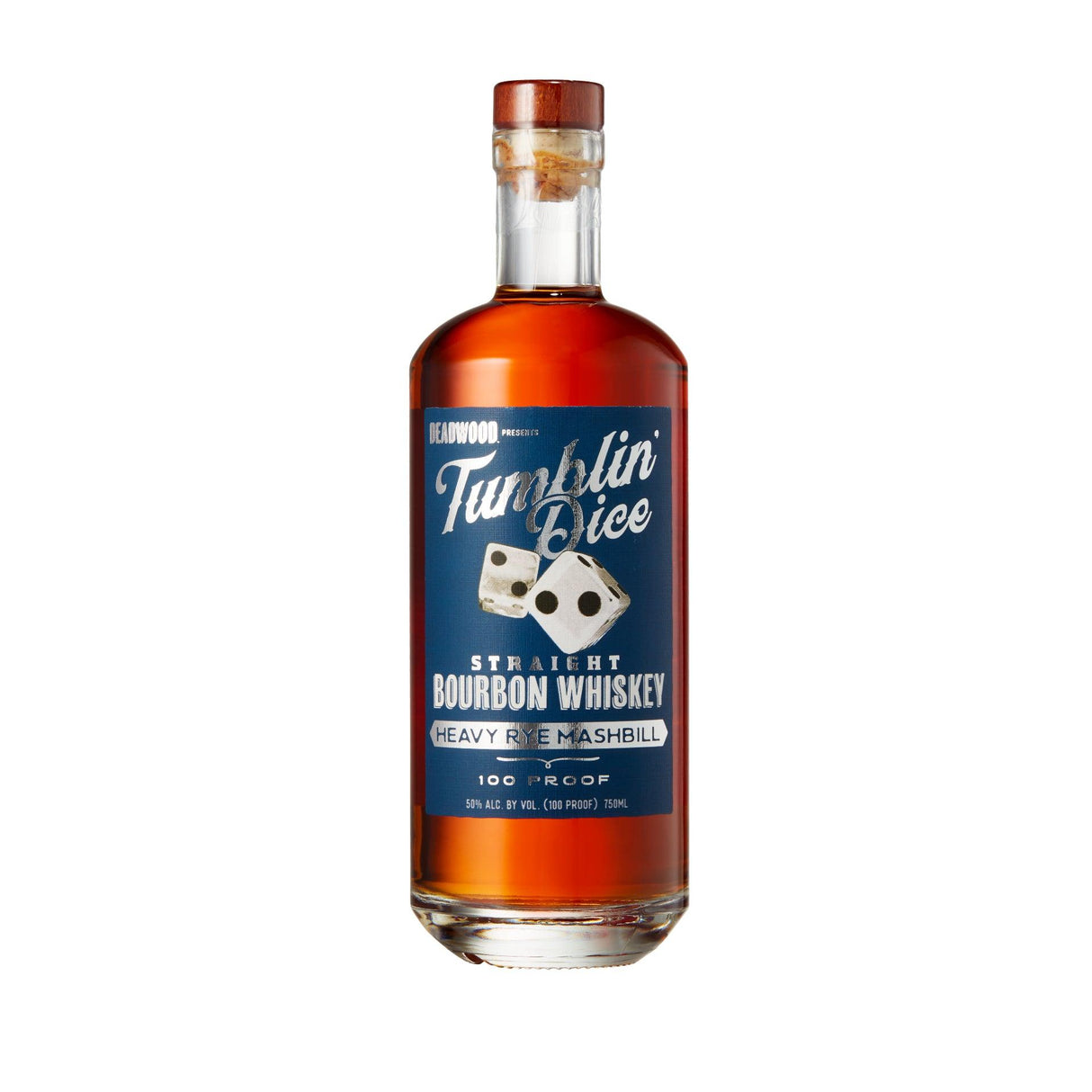 Deadwood Tumblin' Dice Heavy Rye Mashbill Straight Bourbon Whiskey | Free Shipping on orders $400+