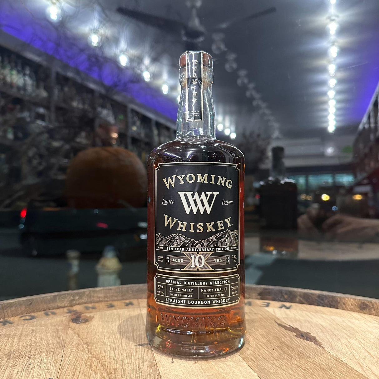 Wyoming Whiskey 10 Years Anniversary Edition Straight Bourbon Whiskey | Free Shipping on orders $400+