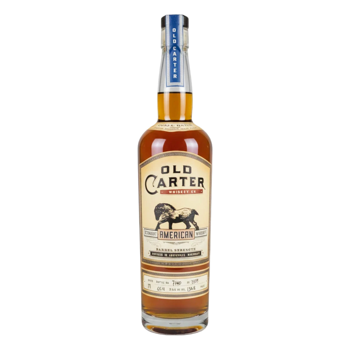 Old Carter Barrel Strength Straight American Whiskey