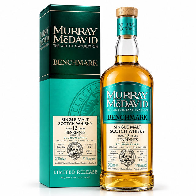 Murray McDavid 12 Year Benrinnes Single Malt Scotch Whisky | Free Shipping on orders $400+