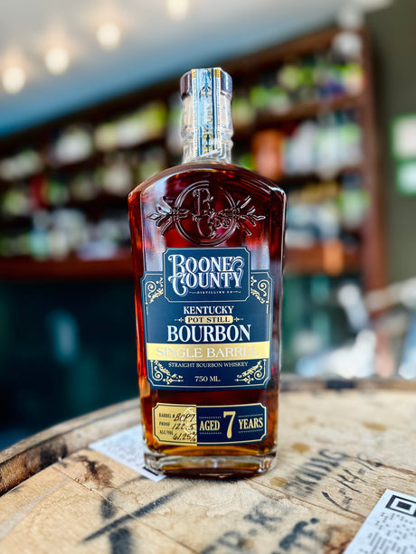 Boone County Distilling Co Pot Still 7 Years Single Barrel Straight Bourbon Whiskey