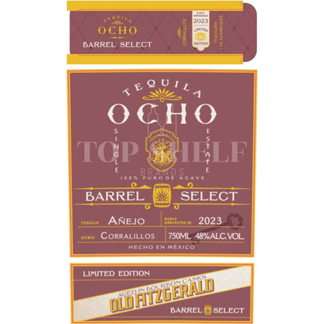Tequila Ocho 'Old Fitzgerald Barrel Select' Tequila Anejo | Free Shipping on orders $400+
