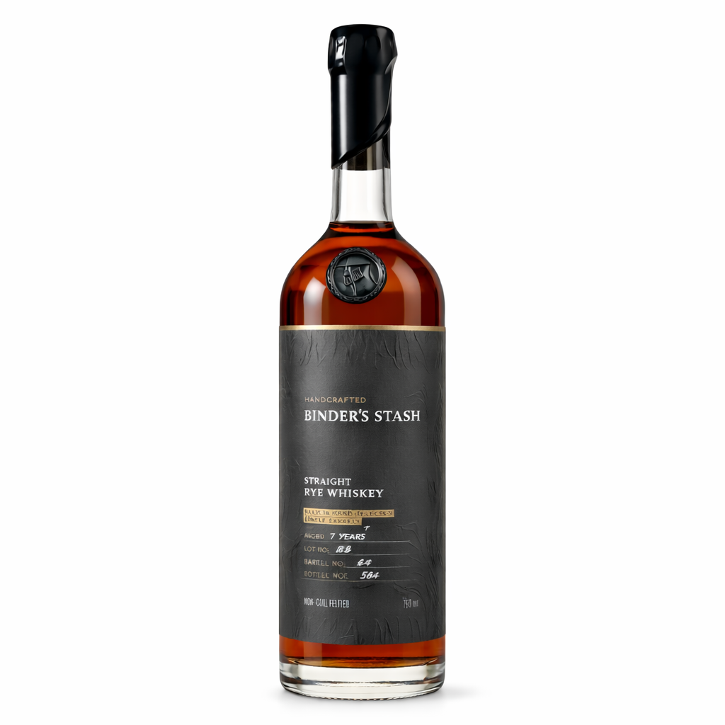 Binder's Stash 7 Year Old "Rye-n Man" Single Barrel Straight Rye Whiskey | Free Shipping on orders $400+