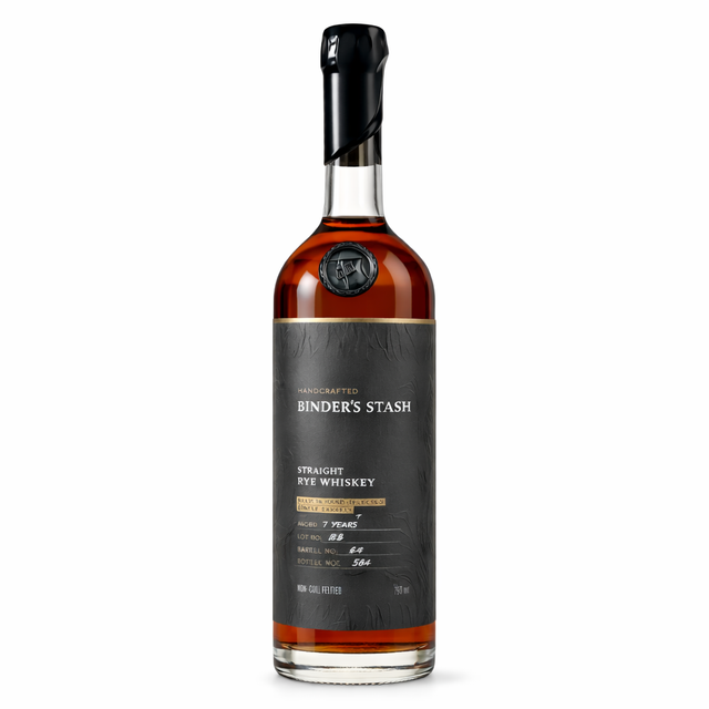 Binder's Stash 7 Year Old "Rye-n Man" Single Barrel Straight Rye Whiskey | Free Shipping on orders $400+