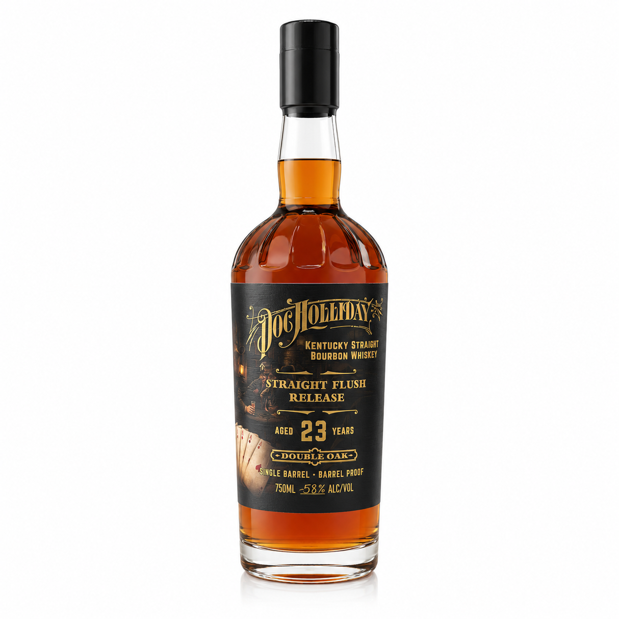 Doc Holliday 23 Year Kentucky Straight Bourbon Whiskey