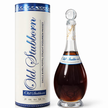 Rising Tide Spirits Old Stubborn Single Barrel Wheated Potstill Straight Bourbon Whiskey | Free Shipping on orders $400+