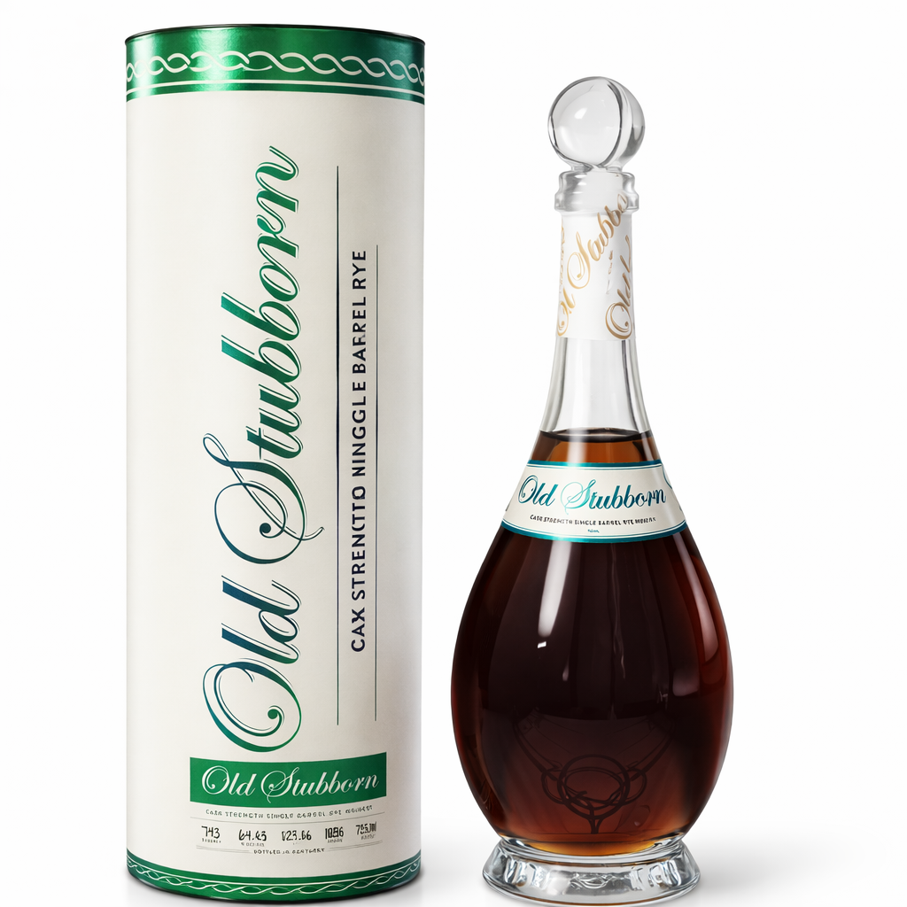 Rising Tide Spirits Old Stubborn Cask Strength Single Barrel Rye | Free Shipping on orders $400+