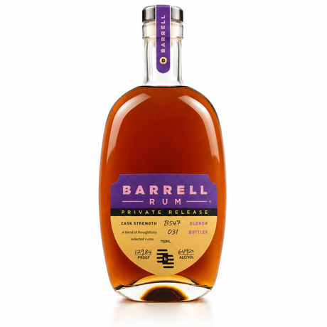 Barrell Private Release Jamaica and Barbados Cask Strength Rum Finished in a Malmsey Madeira Cask B547 | Free Shipping on orders $400+