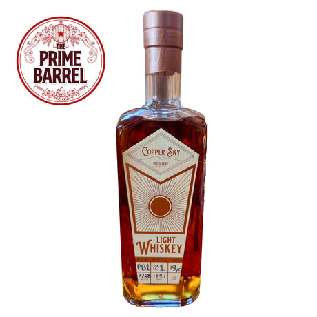 Copper Sky Distillery "Buzzed LIGHT year" 19 Year Old Single Barrel Light Whiskey The Prime Barrel Pick #95