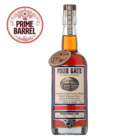 Four Gate Whiskey 8 Year Old Double Oak Private Select The Prime Barrel Pick #99 - De Wine Spot | DWS - Drams/Whiskey, Wines, Sake